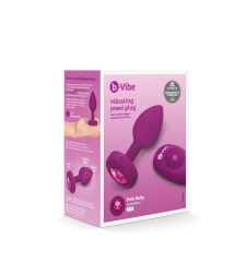 פלאג אנאלי תכשיט רוטט רובי-B-VIBE S/M