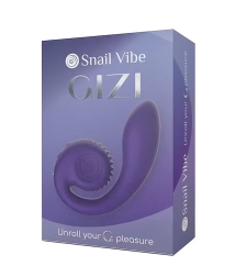ויברטור חילזון רוטט משולב לאישה-Snail Vibe