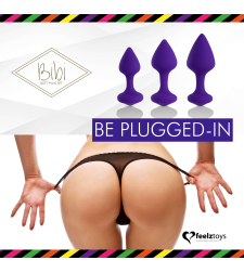 סט פלאג אנאלי לא רוטט לתרגול-Feelztoys Bibi