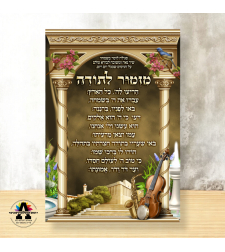 שמשונית דגם מזמור לתודה 1
