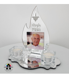 מעמד זכרון להדלקת נרות שבת- צבע כסף