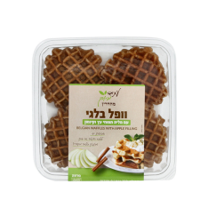 וופל בלגי עם תפוח וקינמון