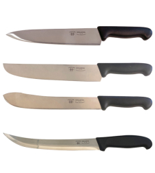Herculesteel classic large professional kitchen chef butcher knife set
