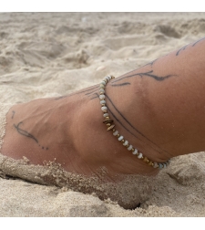 Beaded anklet