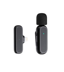 זוג מיקרופונים אלחוטיים למכשירי Apple/אנדרואיד Type-c