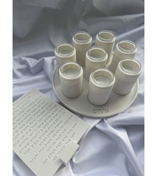 סט הדלקת נרות מוגדל - 8 פמוטים