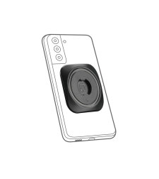 תושבת מדבקה עם מגנט אוניברסלית לטלפון דגם LAMPA Mag pro