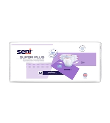 חיתולים למבוגרים SENI -סופר סאני פלוס, מידה M, באריזת חיסכון 30 יח'