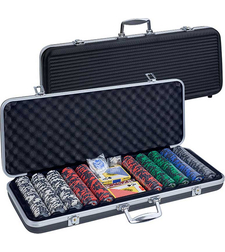 מזוודת פוקר 500 ז'יטון מקצועית - 14.5 גר