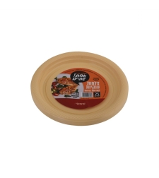 צלחות XL בצבעים שונים 25 יחידות