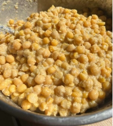Boiled chickpeas 250 grams