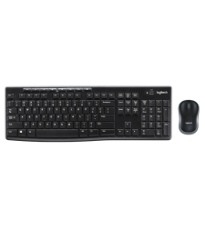 סט מקלדת ועכבר אל חוטי Logitech Wireless Desktop MK270