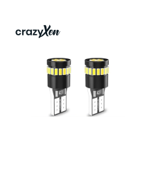 זוג נורות חנייה לד T10 W5W Crazyxen