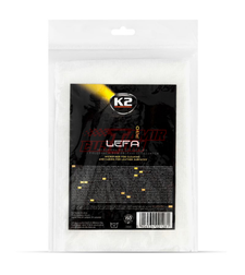 מטלית מיקרופייבר לניקוי וטיפוח עור K2 Lefa Pro (40x40 ס