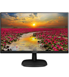 מסך מחשב + רמקולים PHILIPS 23.8'' 75HZ IPS 243V7QDAB