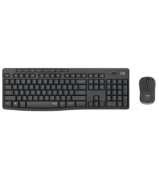 מקלדת + עכבר אלחוטיים שקטים LOGITECH MK295 SILENT BLACK