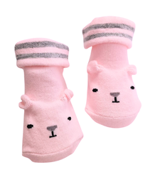 זוג גרביים - צבע ורוד