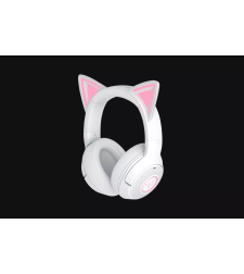 אוזניות גיימינג אלחוטיות עם אוזני חתול Razer Kraken Kitty V2 BT