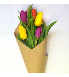 Small bouquet of tulips