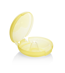MEDELA / מדלה - מגיני פטמה + קופסת אחסון מידה M (2 יחידות).
