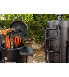 Champion Barrel Smoker גריל/מעשנה על פחמים