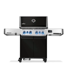 גריל גז Napoleon Prestige 500 Connected RSIB IL שחור | WiFi + Bluetooth | 4 מבערים | SIZZLE ZONE