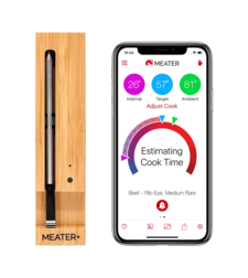 מדחום אלחוטי MEATER+ – מד חום חכם לבשר, גריל, מעשנה וטאבון