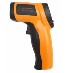 מדחום לייזר דיגיטלי עד 550°C – מד חום אינפרא אדום לטאבון, גריל ופלאנצ'ה