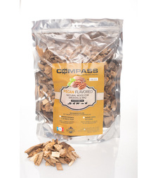 שבבי עץ פקאן לעישון – ניחוח אגוזי עשיר לבשרים מושלמים