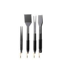 BBQ 4pcs Set Boretti סט כלים מסיבי לגריל