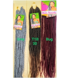 Colorful braids