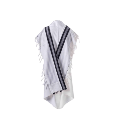 Large tallit, regular wool from the Azure Tabernacle - Copy 1