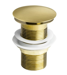 ונטיל לחיצה לכיור זהב קלאסי