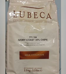 שוקולד חלב 2.5 קילו LUBECA