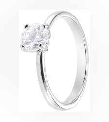 Swarovski solitaire ring