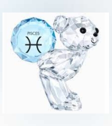 Swarovski bear figurine