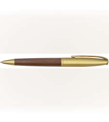 Timber Pen Wood Ballpoint Gold Clip