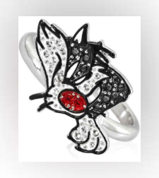 SWAROVSKI ring LOONEY TUNES collection size 52