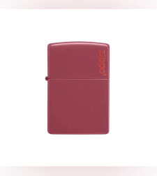 ZIPPO in matte fuchsia pink