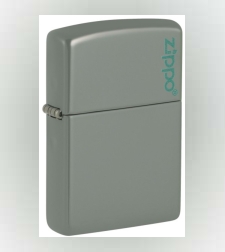 ZIPPO ירוק מטאלי עם מיתוג