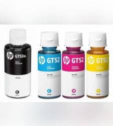 סט בקבוקי דיו מקוריים HP GT53XL+GT52