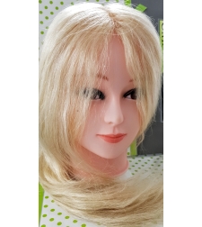 Natural hair working doll