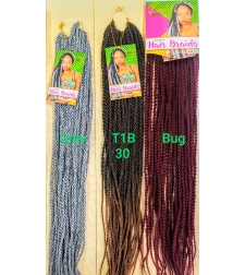 Colorful braids