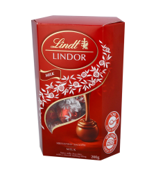 לינדור - כדורי שוקולד חלב שוויצרי
