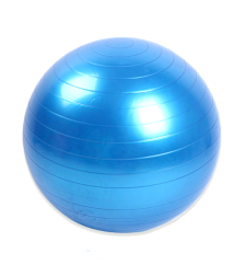blue pilates ball 65 cm