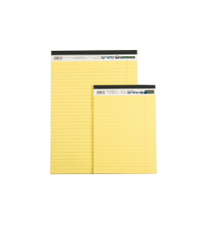 בלוק כתיבה צהוב 50 דף סוגים שונים