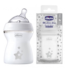 בקבוק נטורל פילינג עם כוכבים - Natural Feeling Bottle My Little Star צ'יקו Chicco