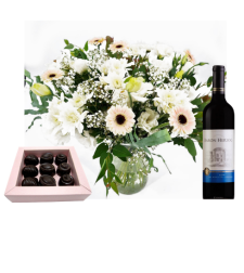 Flower bouquet - Pesach in London with wine and chocolate