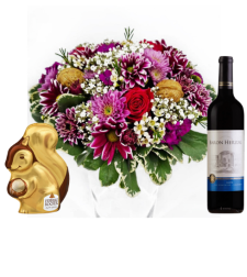 Flower bouquet - Pesach in Budapest with chocolate and wine
