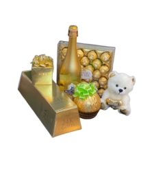 Golden Gift Basket-3